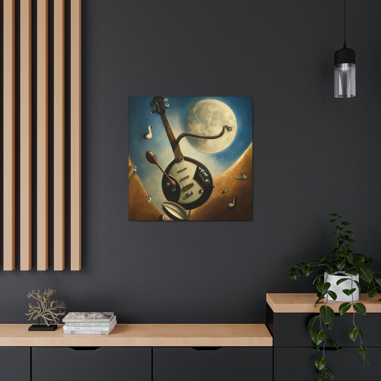 Banjo in Dreamland - Canvas