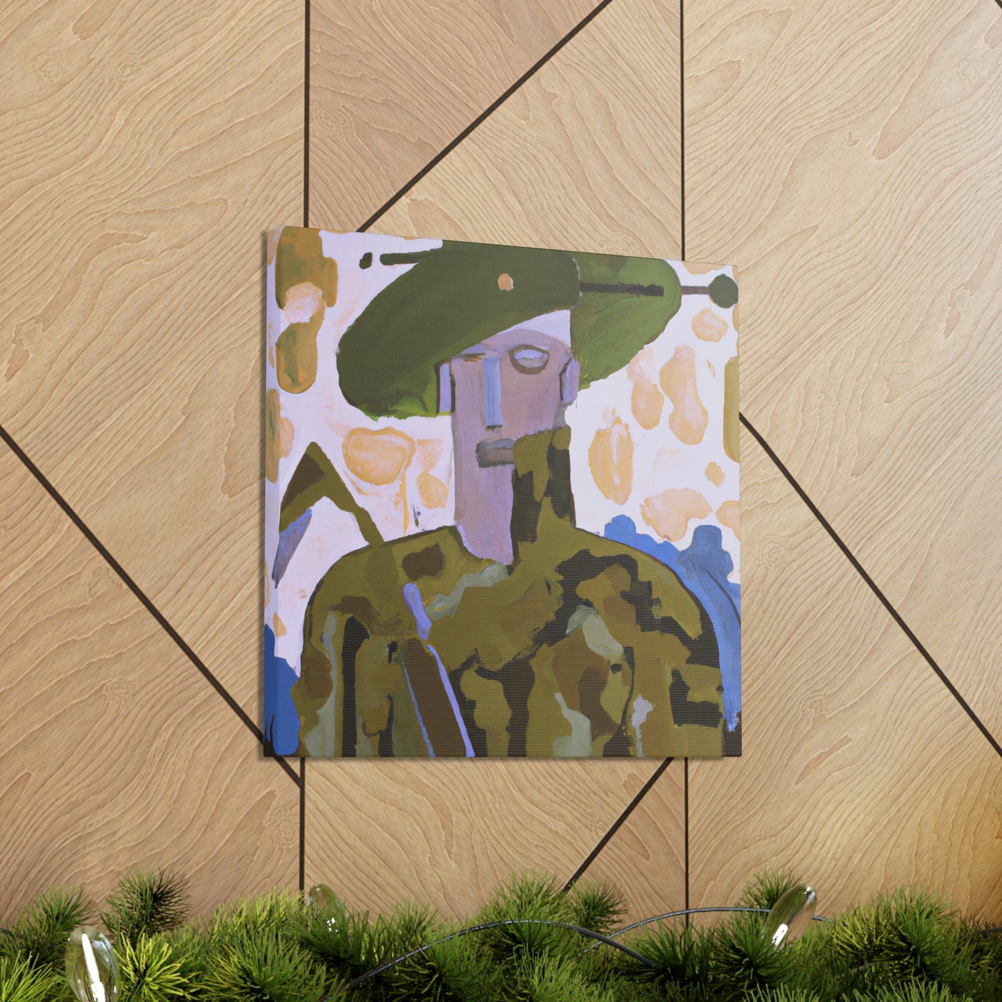 "Soldier of Freedom's Cause" - Canvas