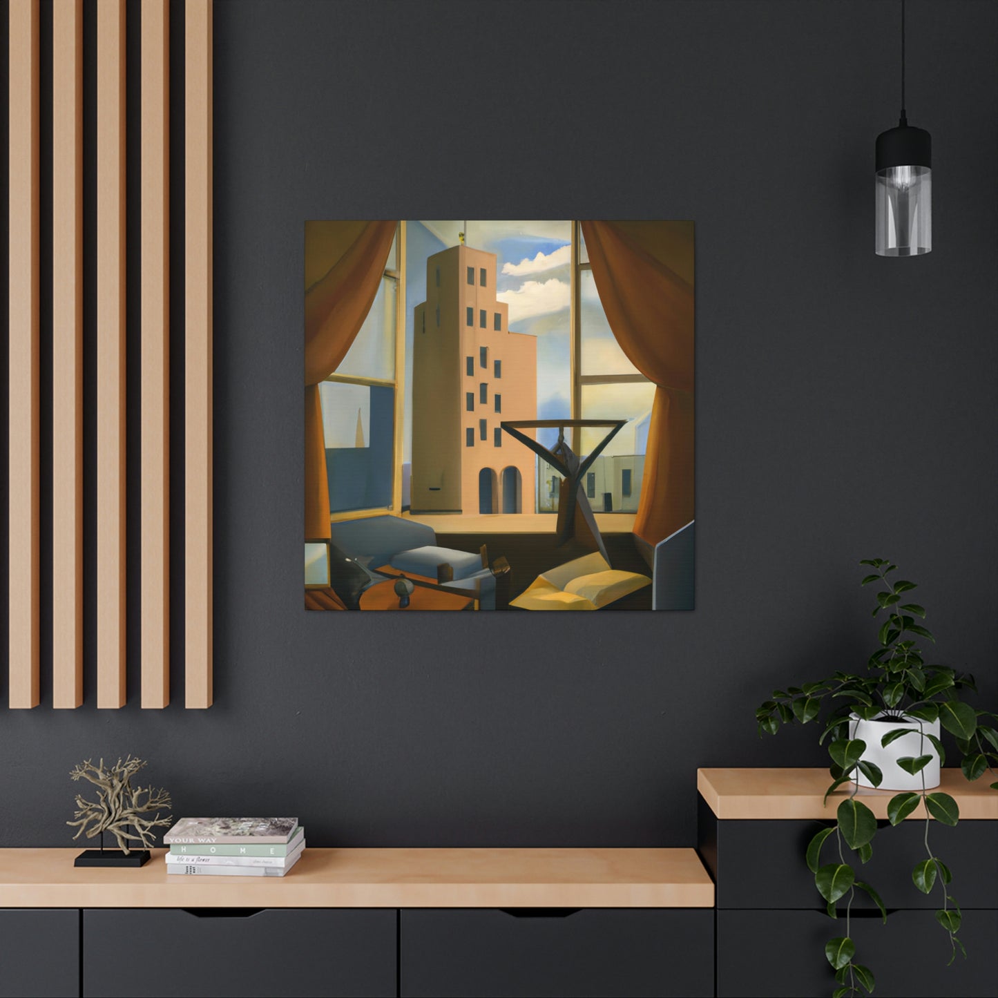 Modern Art Deco Dream - Canvas