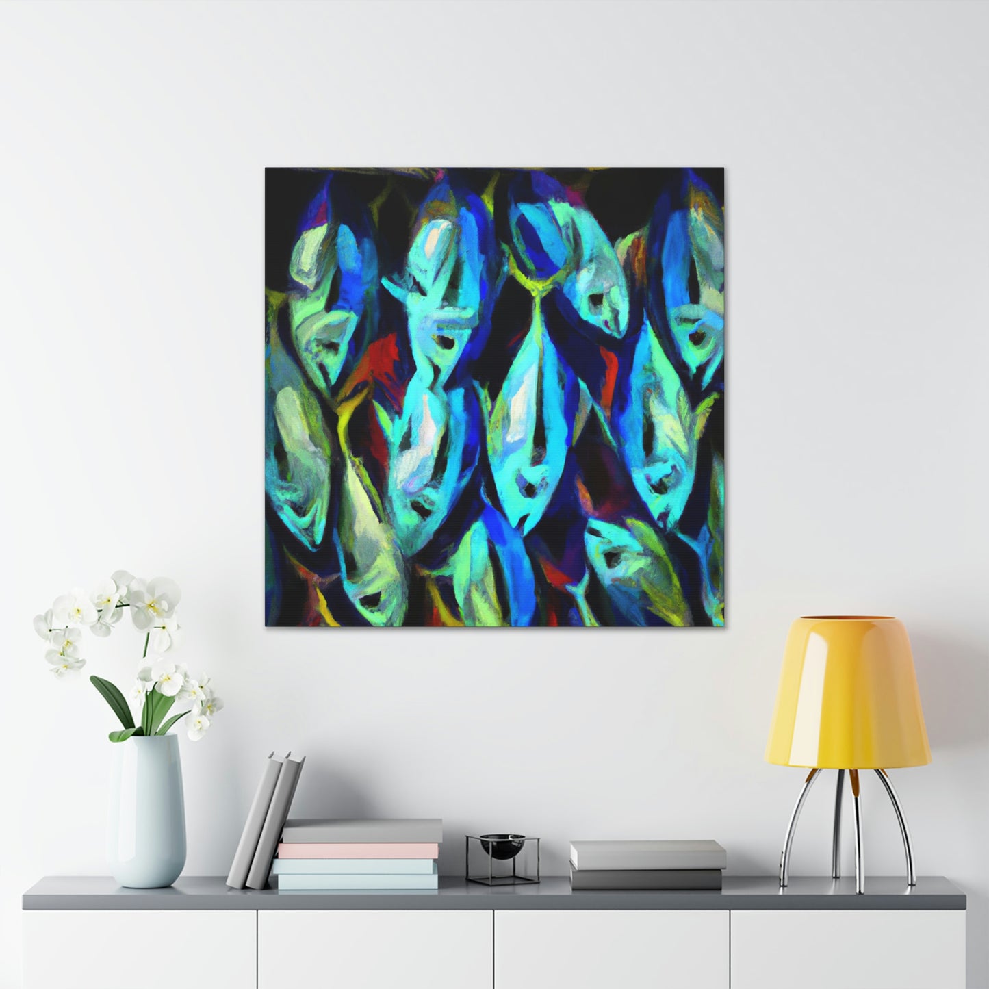 "Fish of the Future" - Canvas