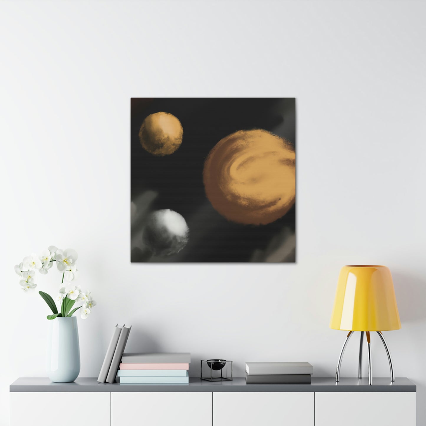 Planets in Technicolor - Canvas