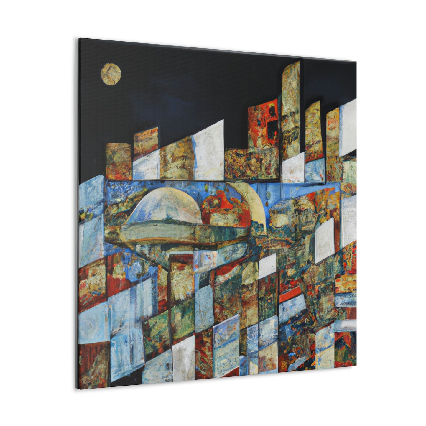 "Urban Reflection mosaic" - Canvas