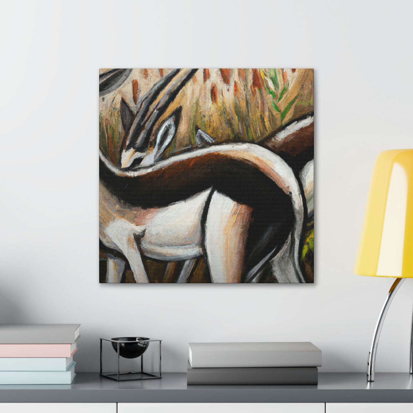 Antelope in Expressionism - Canvas