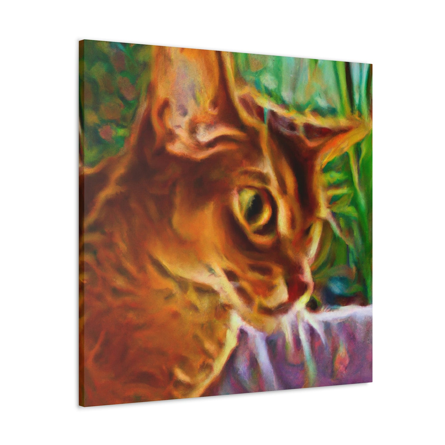 "Abyssinian Colorful Dreams" - Canvas