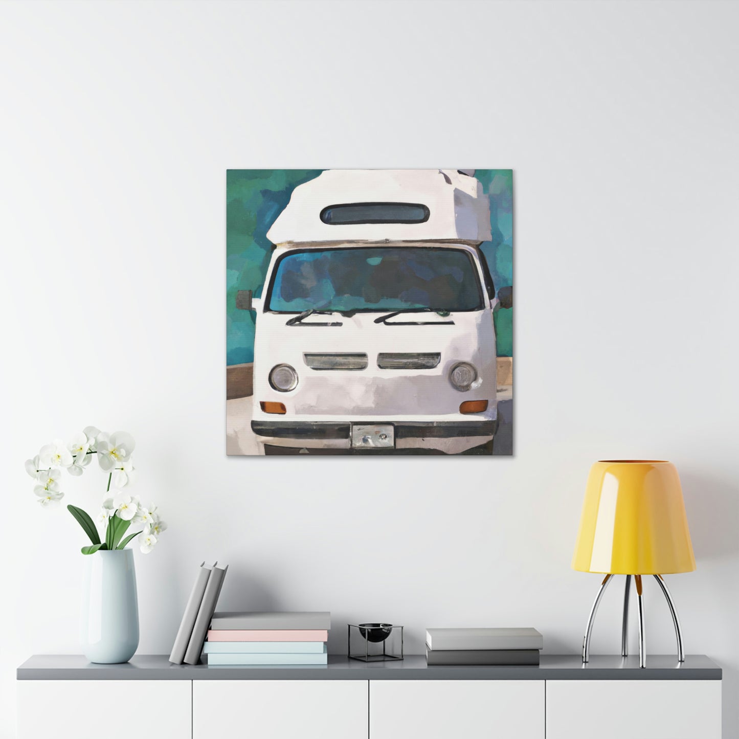 Camper Van Simplicity - Canvas