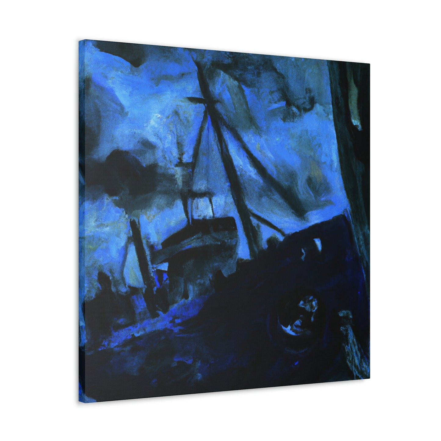 "Sea and Sails Afloat" - Canvas