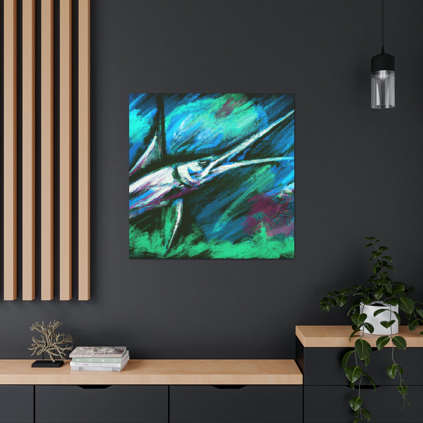 Swordfish Sword Dance - Canvas