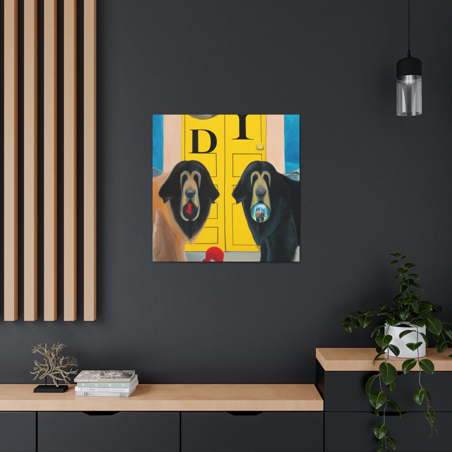 Tibetan Mastiff Opulence - Canvas