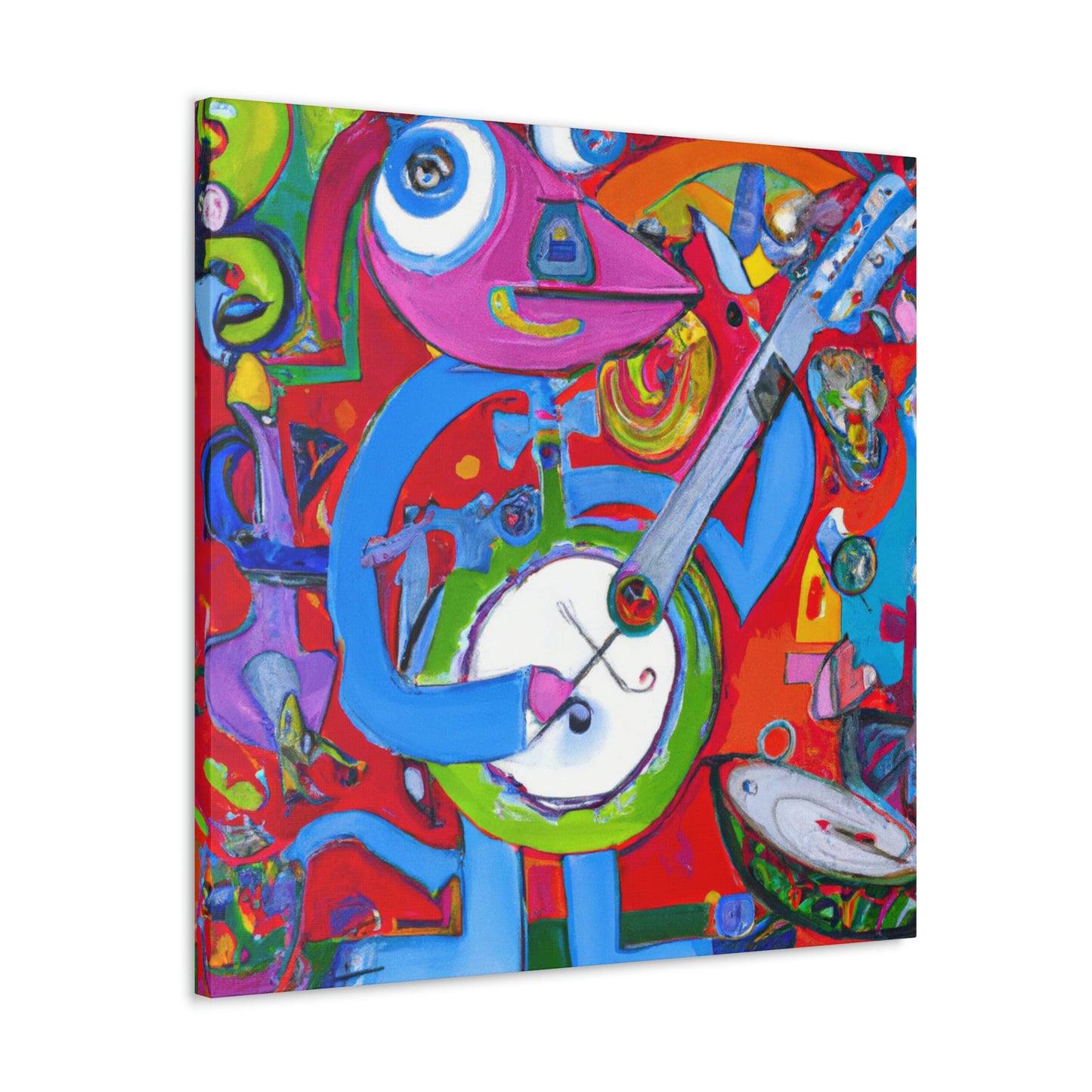 "Banjo of Abstractions" - Canvas