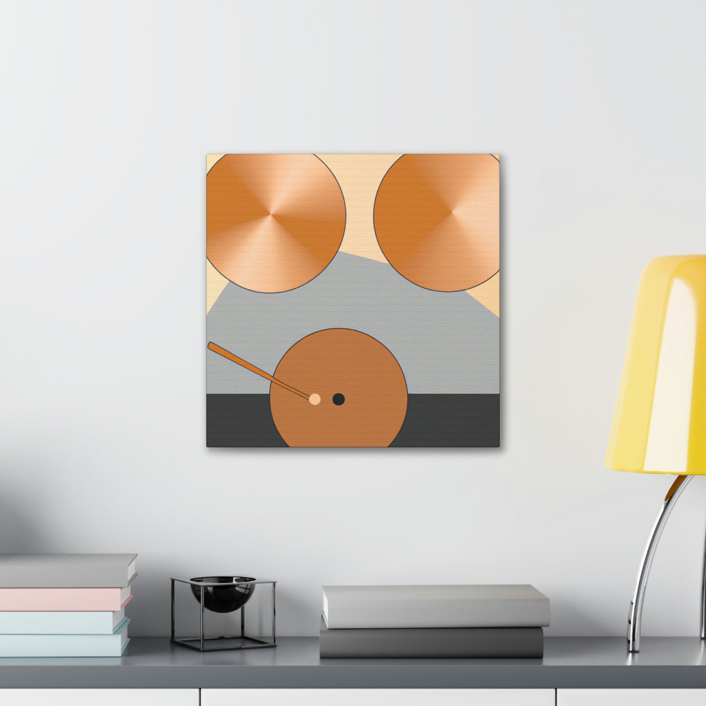 Symphonic Cymbal Dance - Canvas