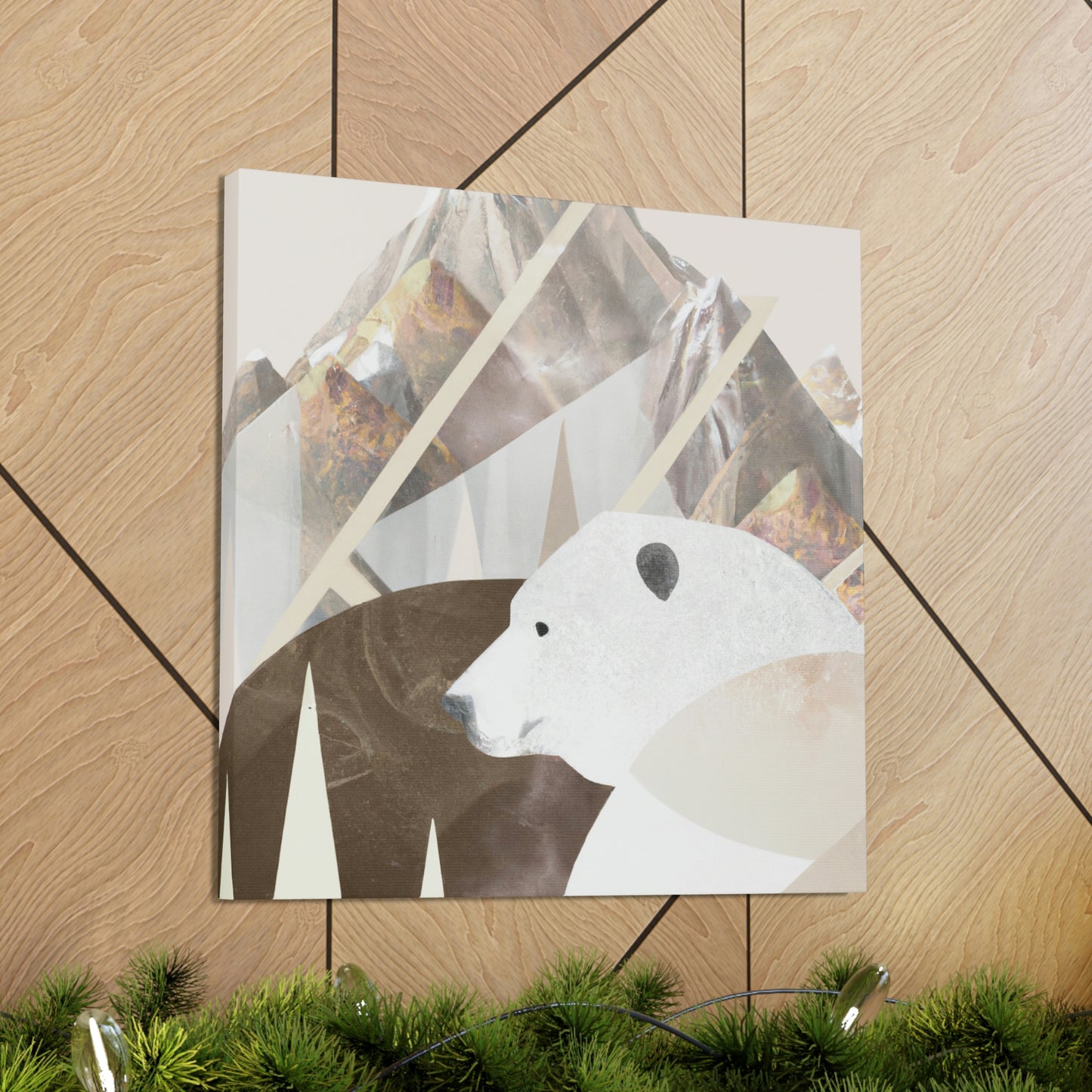 "Bear on the Boulevard" - Canvas