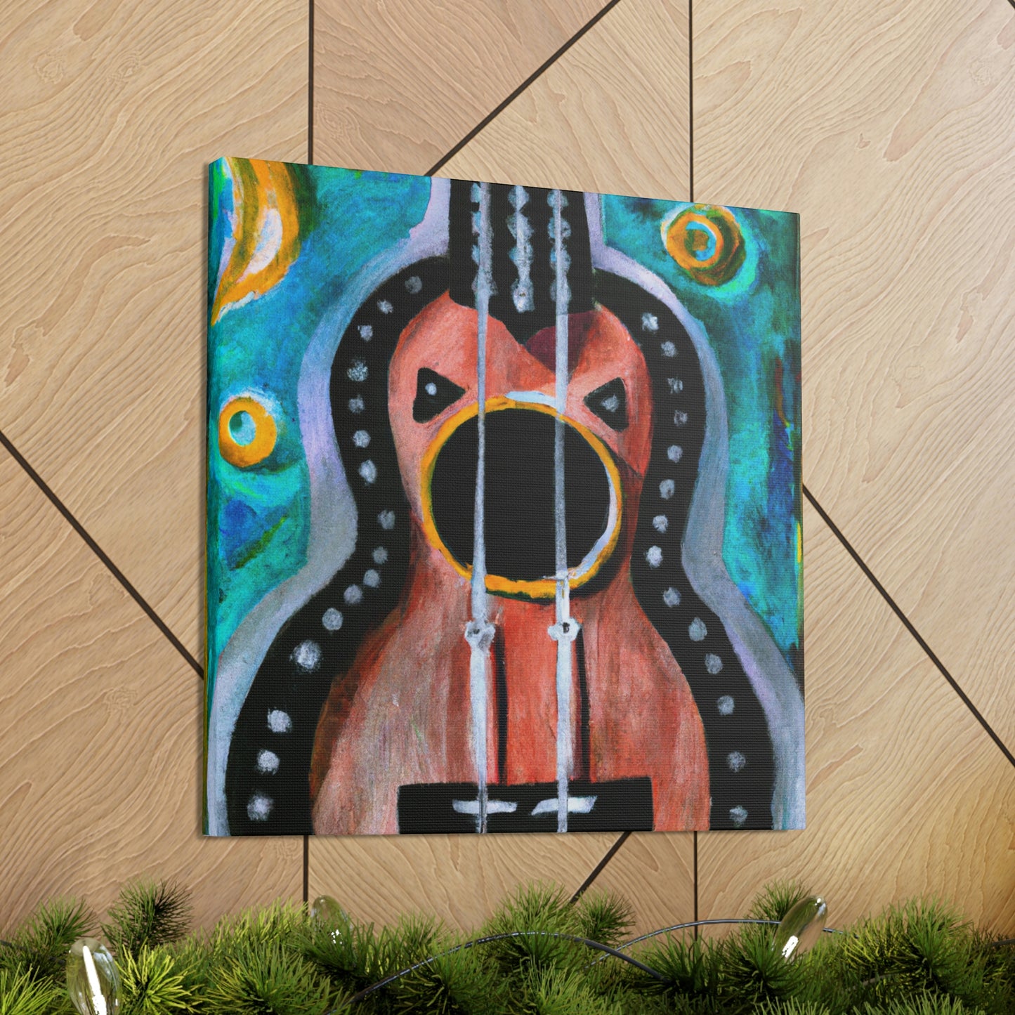 Ukelele of Expressionism - Canvas