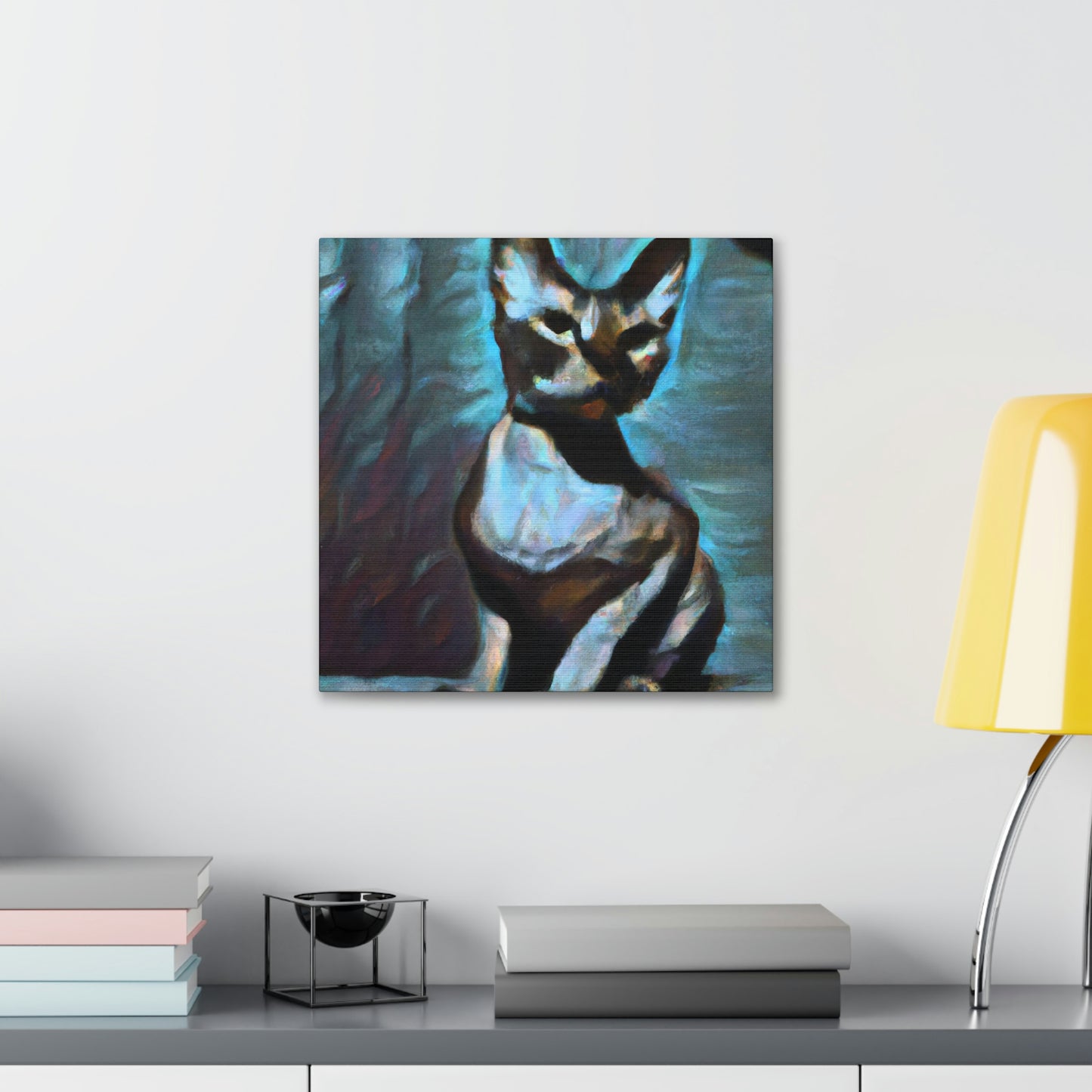 Feline Fauvist Fantasy - Canvas