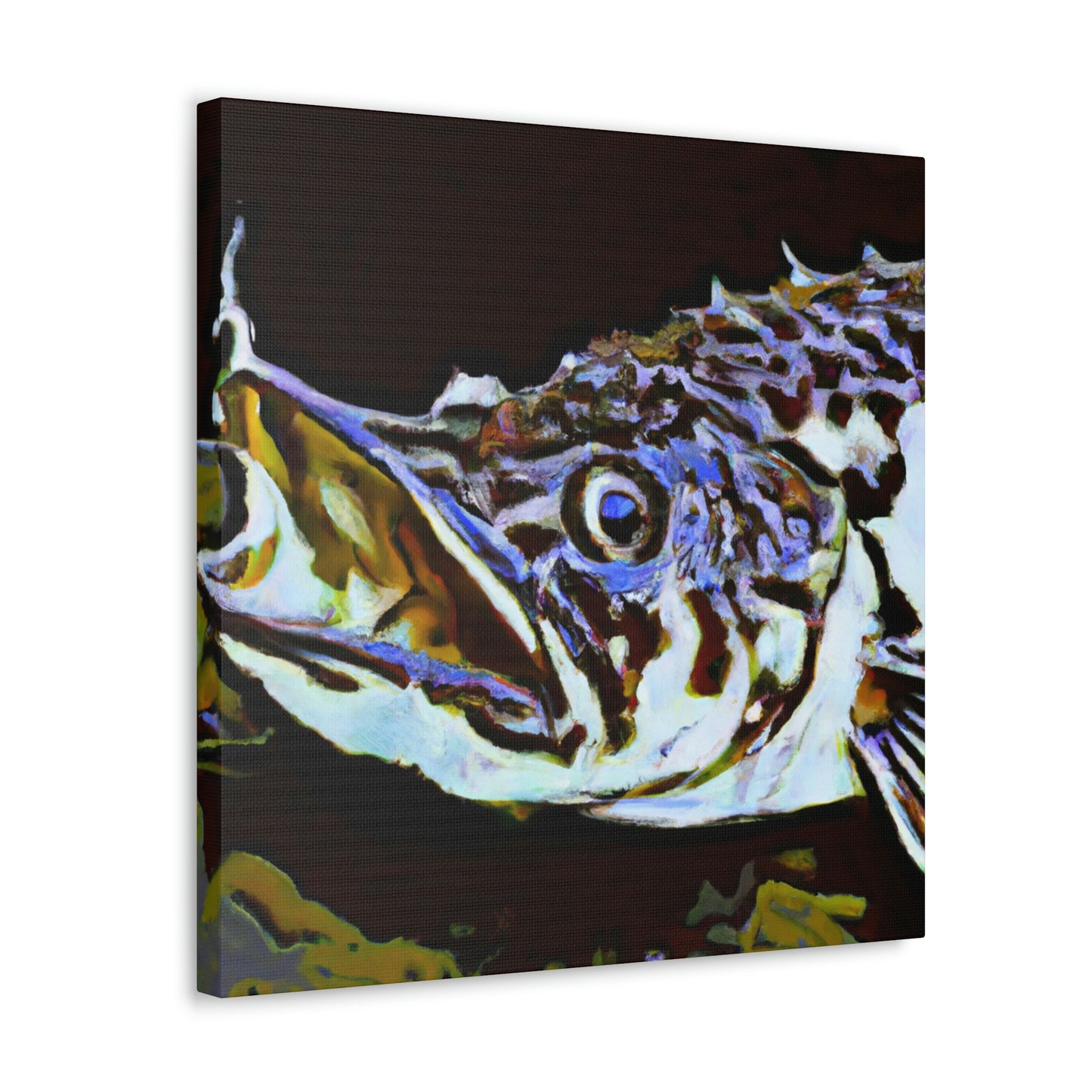 "Corydoras Catfish Abstract" - Canvas