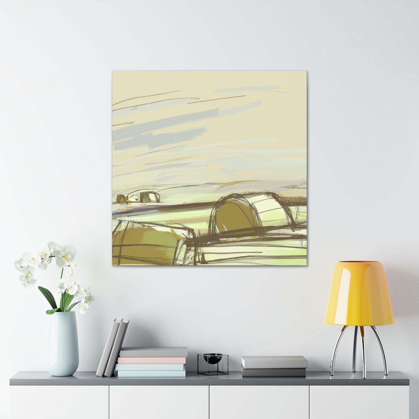 Hay Fields of Gold - Canvas