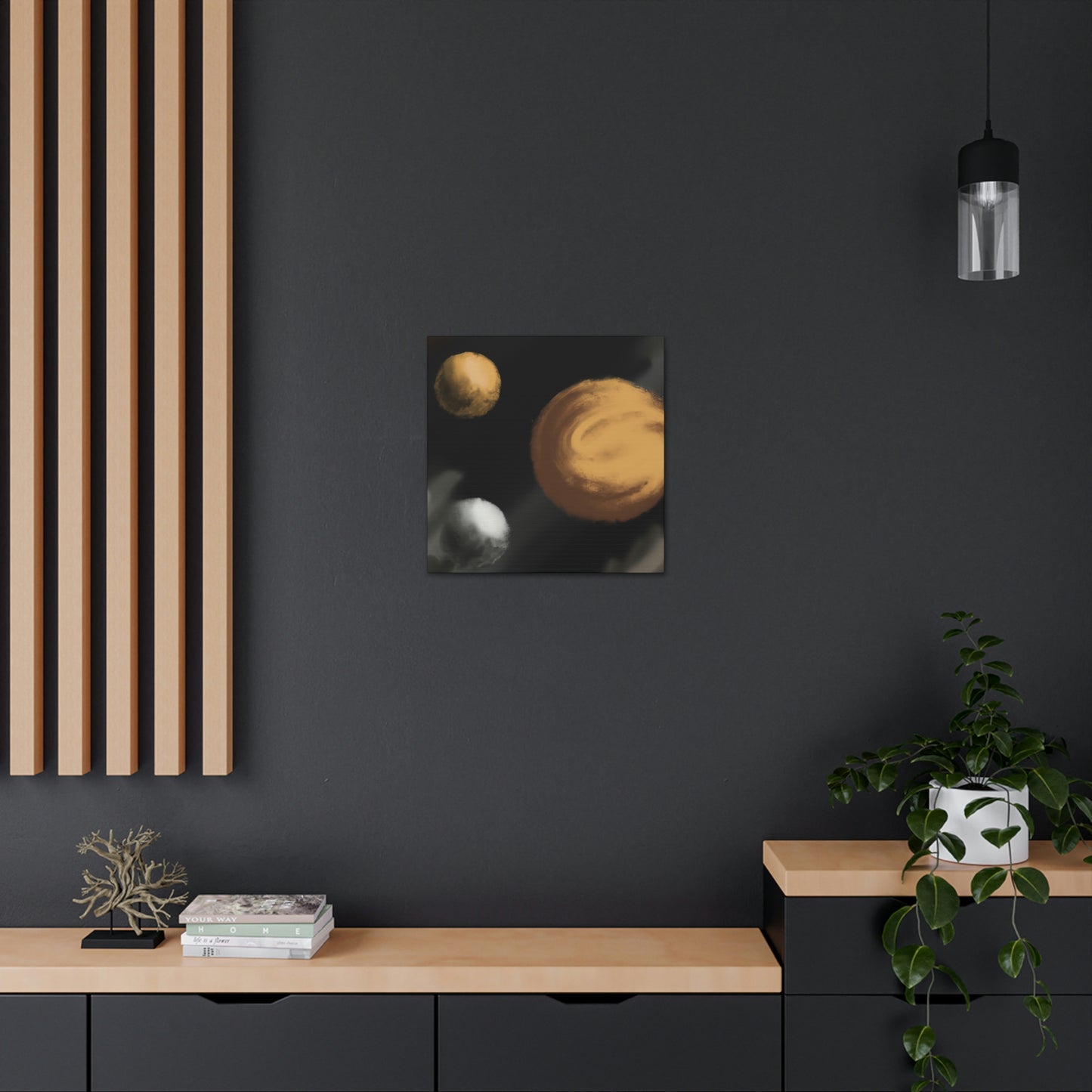 Planets in Technicolor - Canvas