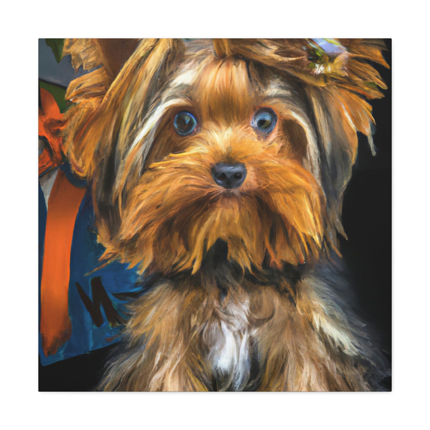 "Yorkshire Terrier Surrealism" - Canvas