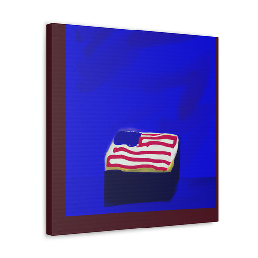 Red, White, Blue. - Canvas