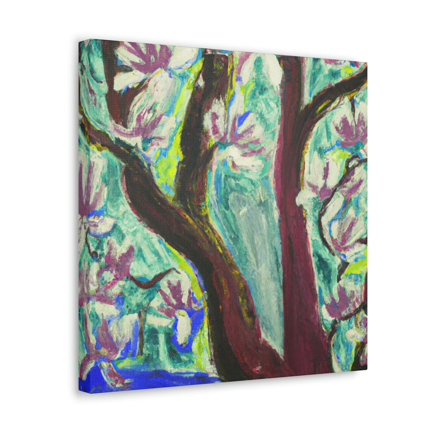 "Magnolia Through Expressionism" - Canvas