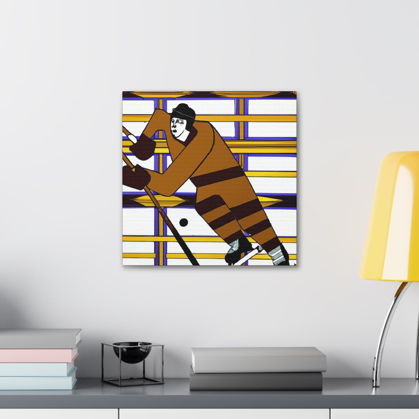 Score a Deco Hat-Trick - Canvas