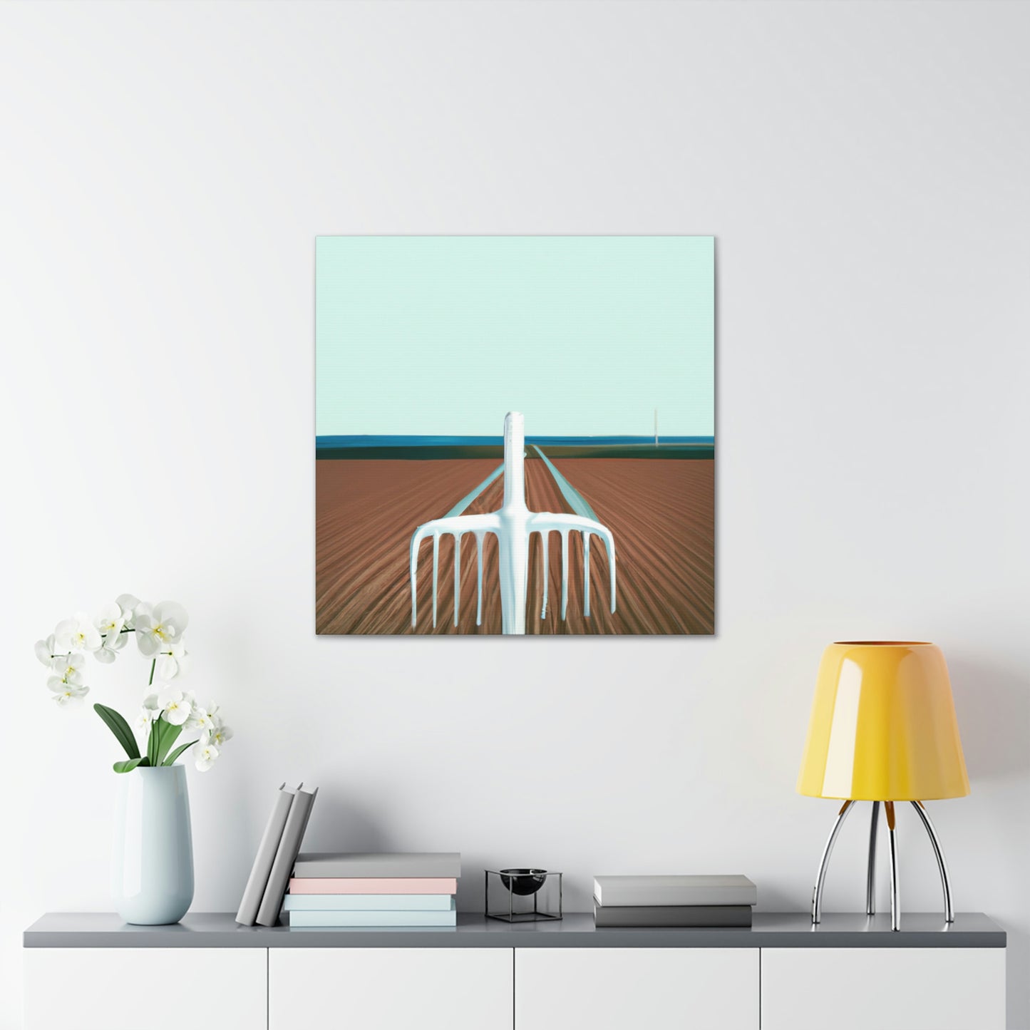 "Pitchfork in Surrealism" - Canvas