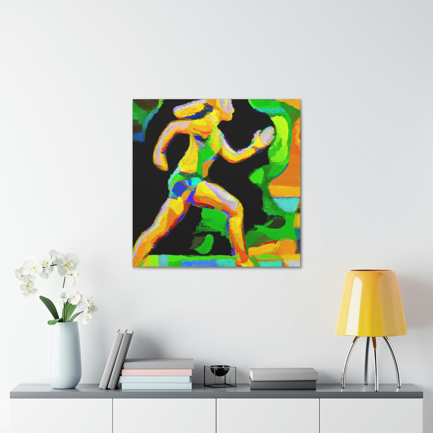 Run: An Abstract Concept - Canvas