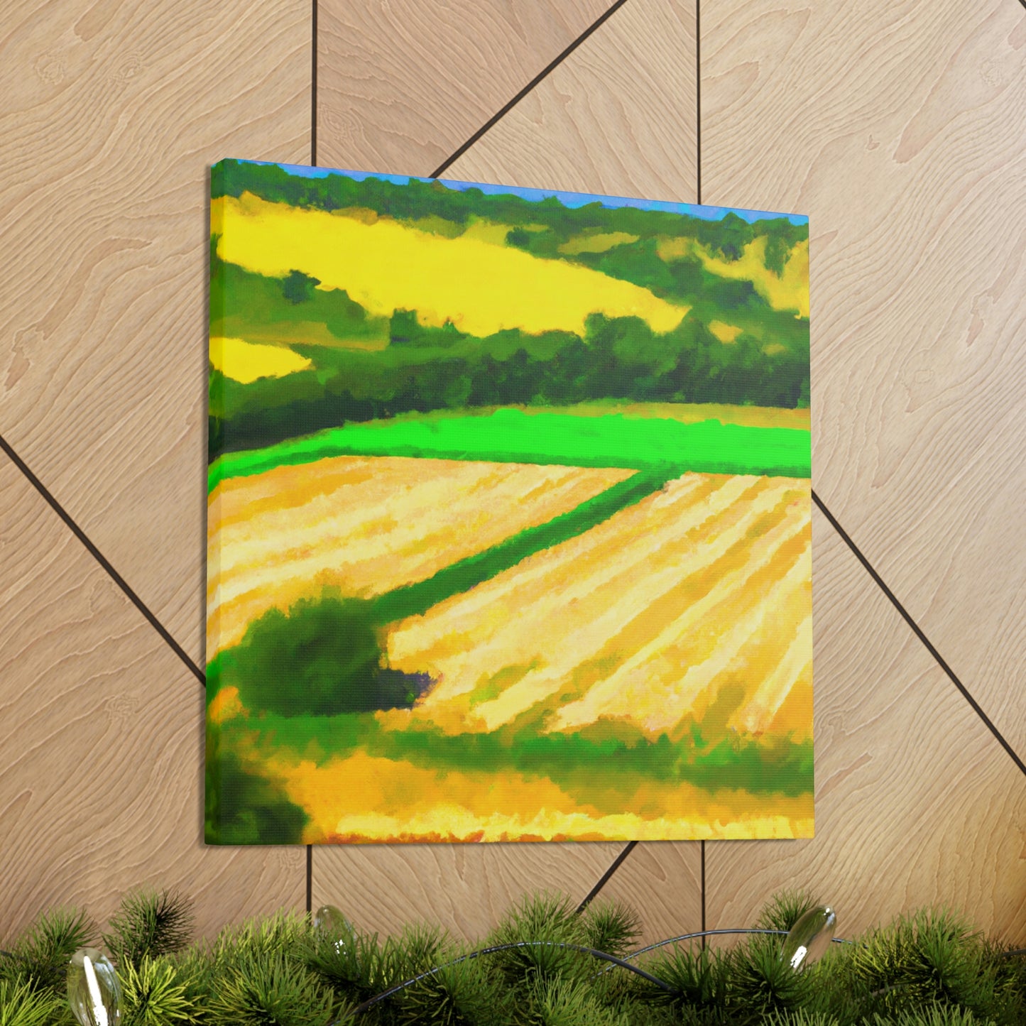 "Harvest of Gold Fields" - Canvas