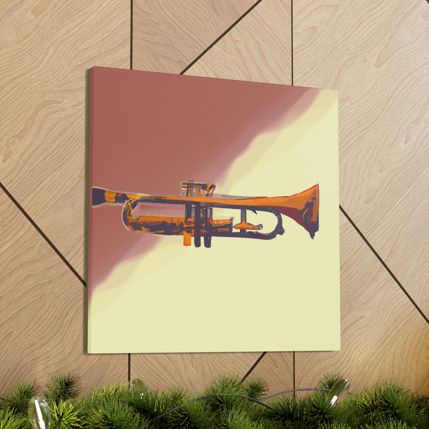 "A Brassy Trumpet Song" - Canvas