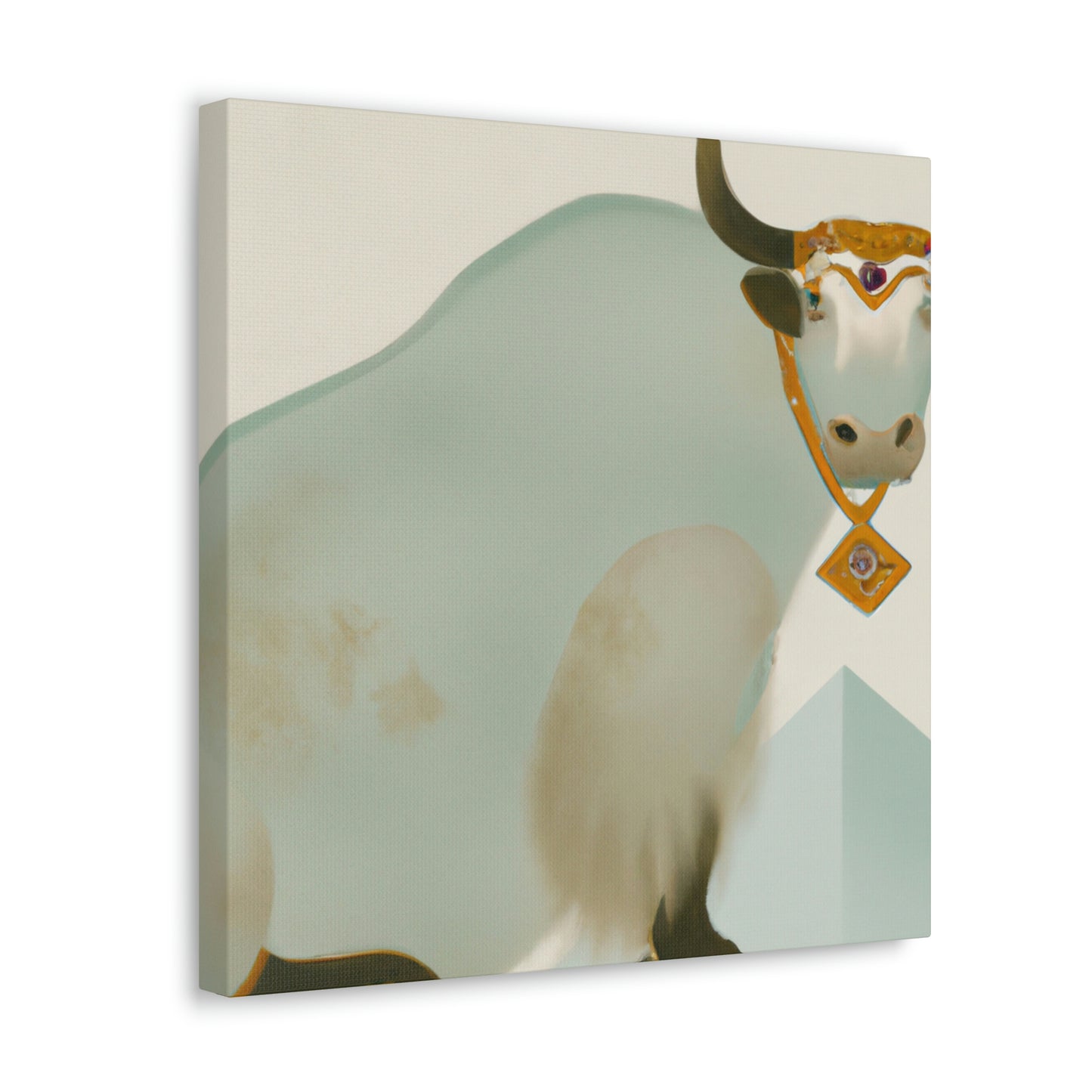 "Yak in Art Deco". - Canvas