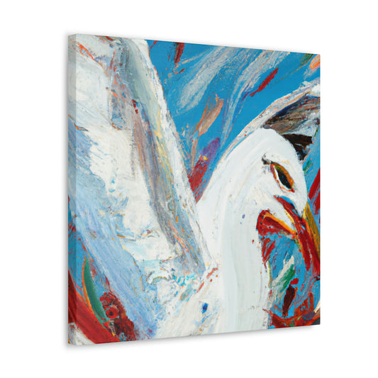 Seagulls at Sunrise - Canvas