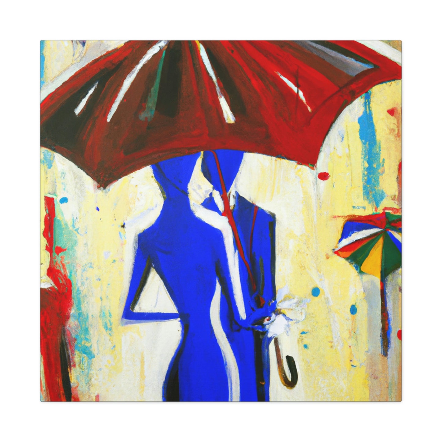 Love Under Rainy Skies - Canvas