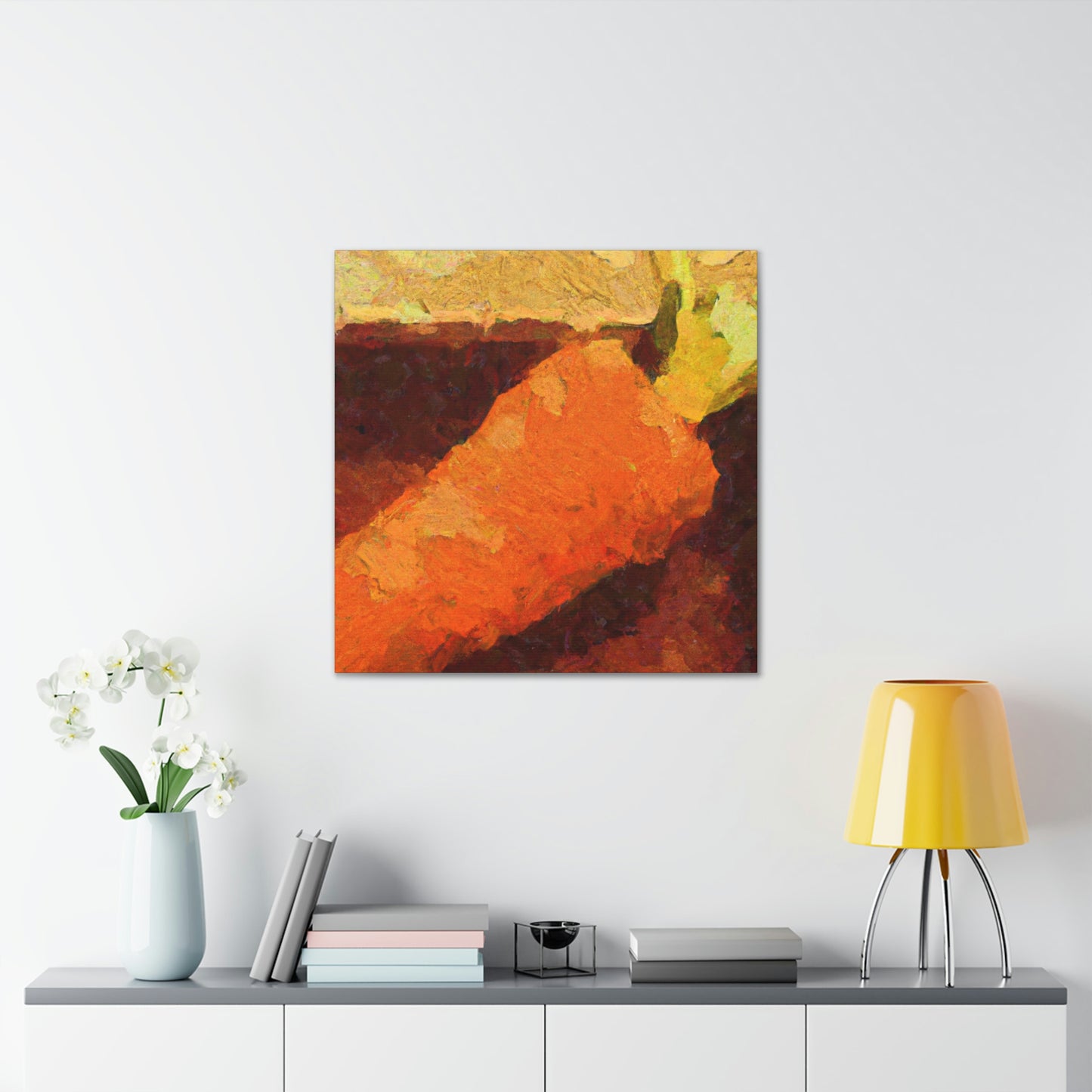 "Carrots amid Chaos" - Canvas