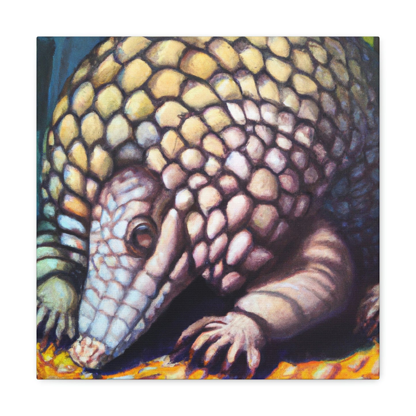 Indian Pangolin Artwork - Canvas