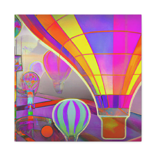 Ascending Air Balloons - Canvas