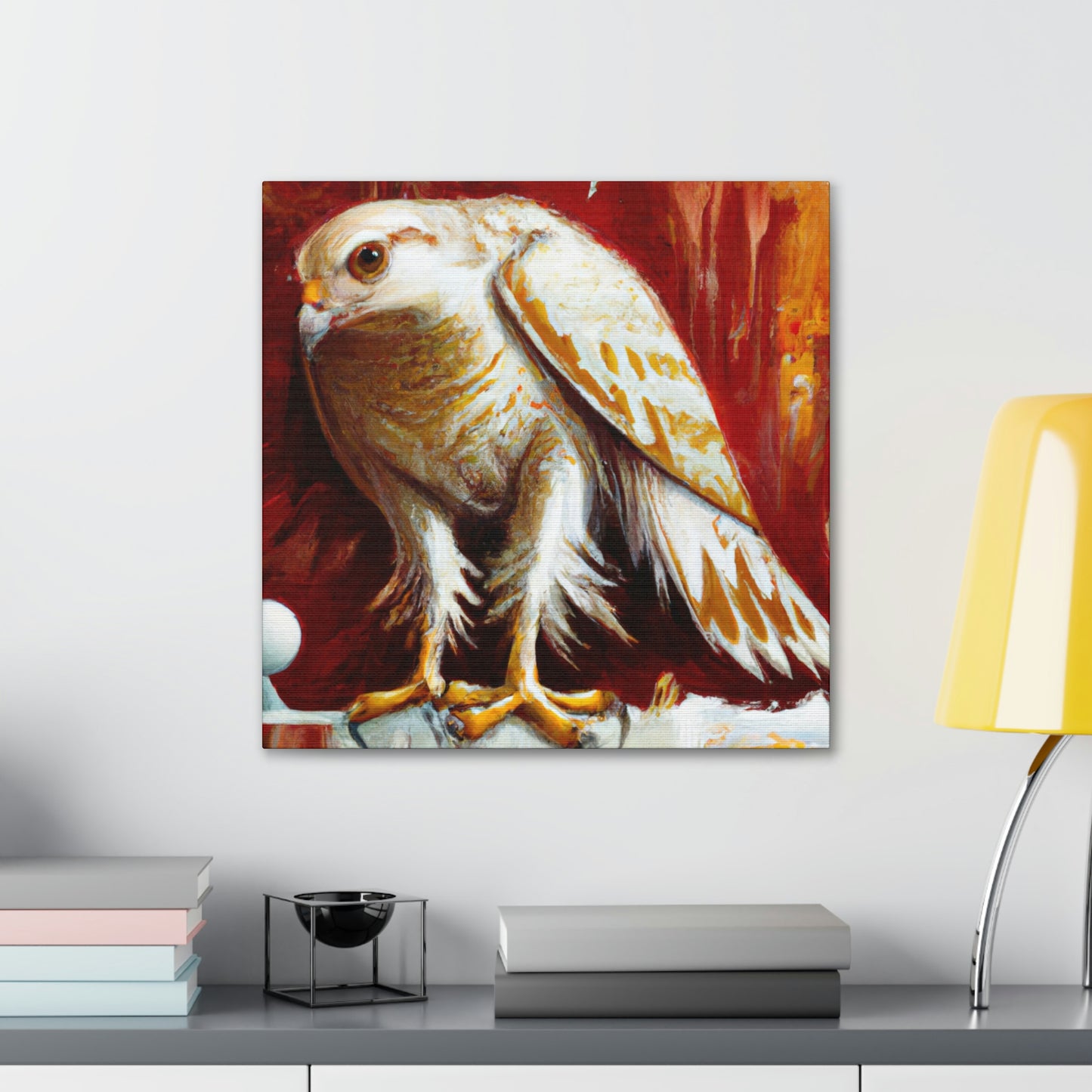 "Hawk of Neoclassicism" - Canvas