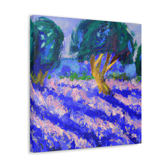 "Lavender in Expressionism" - Canvas