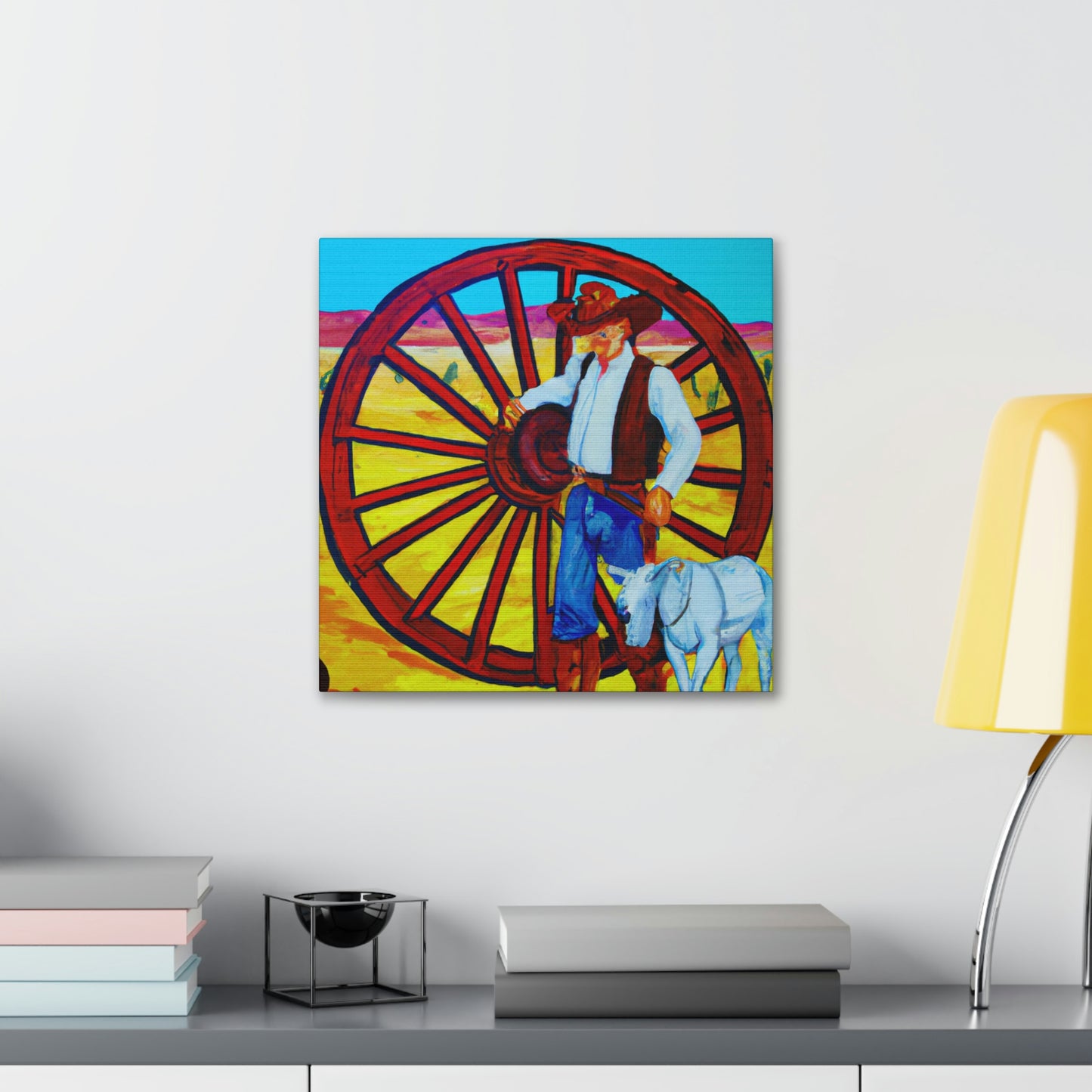 "Wheel of Passage Time" - Canvas