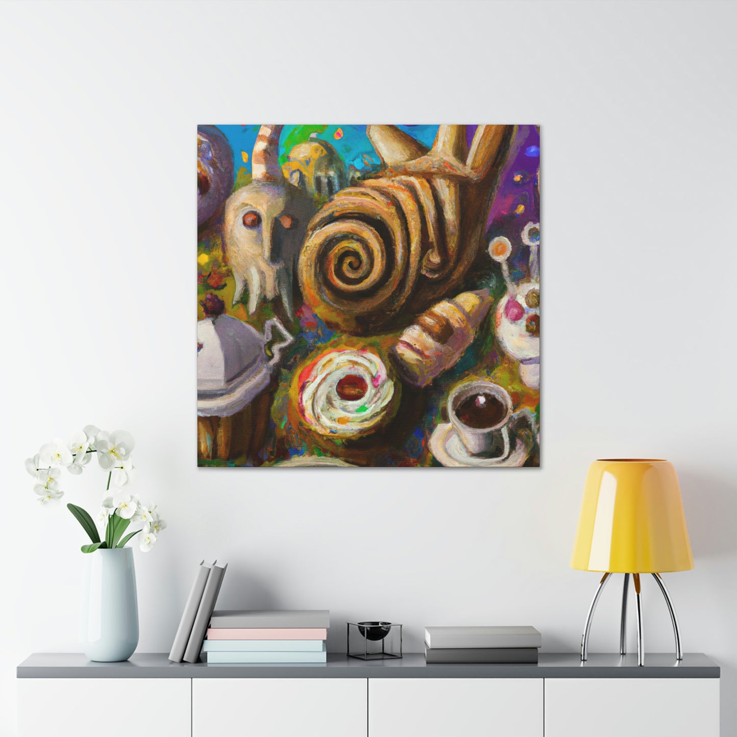 Sweet Dreams of Pastry - Canvas