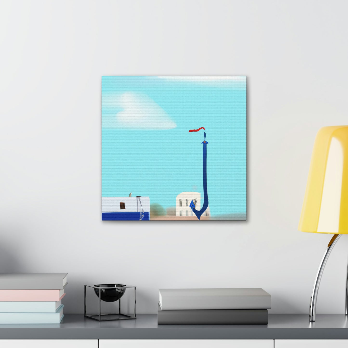 "Marina: Minimalist Portrait" - Canvas