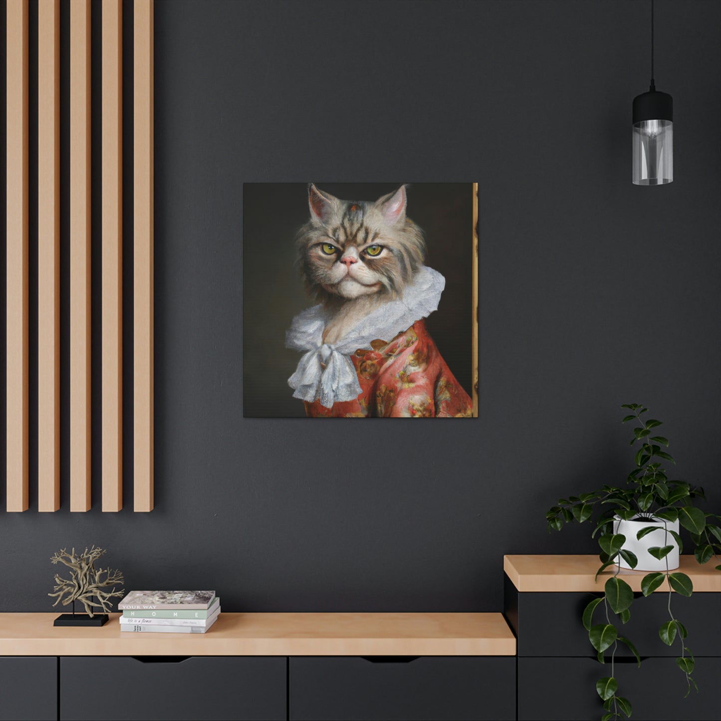 Cats in Baroque - Canvas