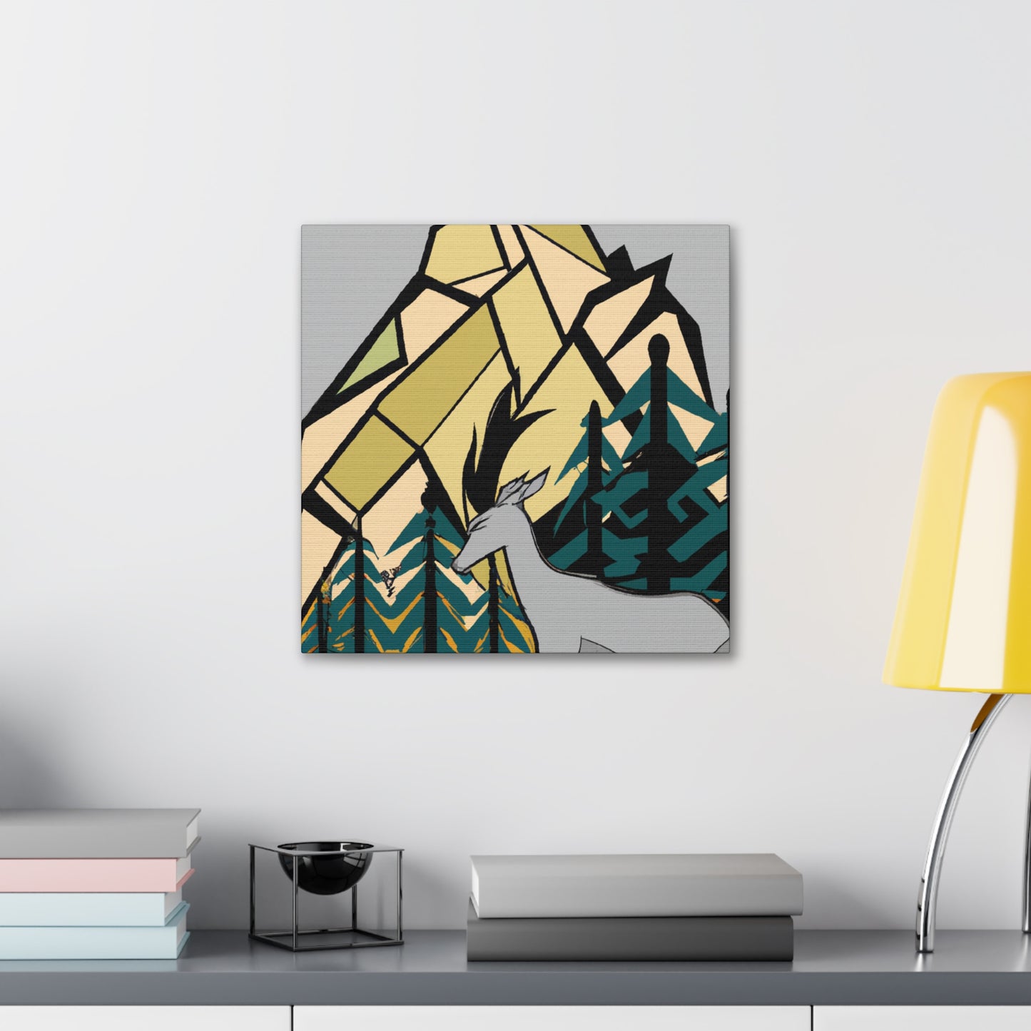 "Chamois of the Roaring Twenties" - Canvas