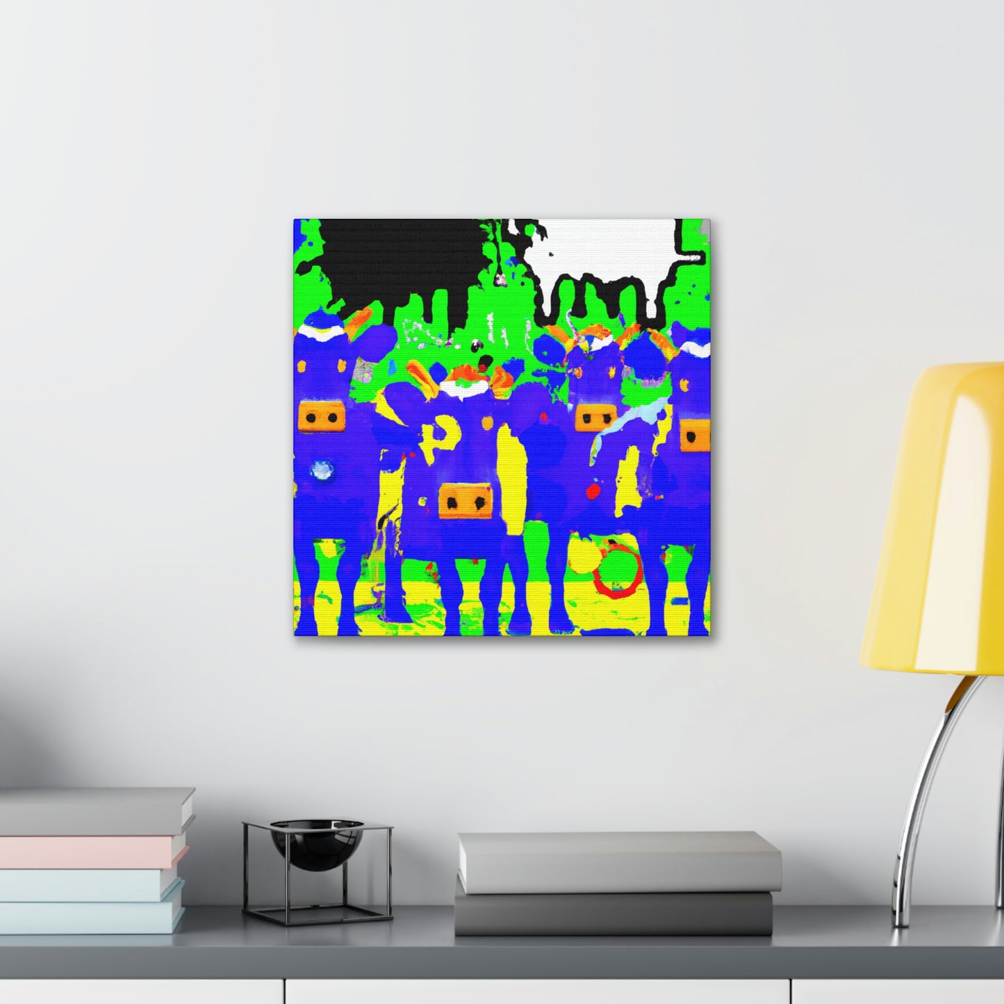 Cows in Simplicity - Canvas