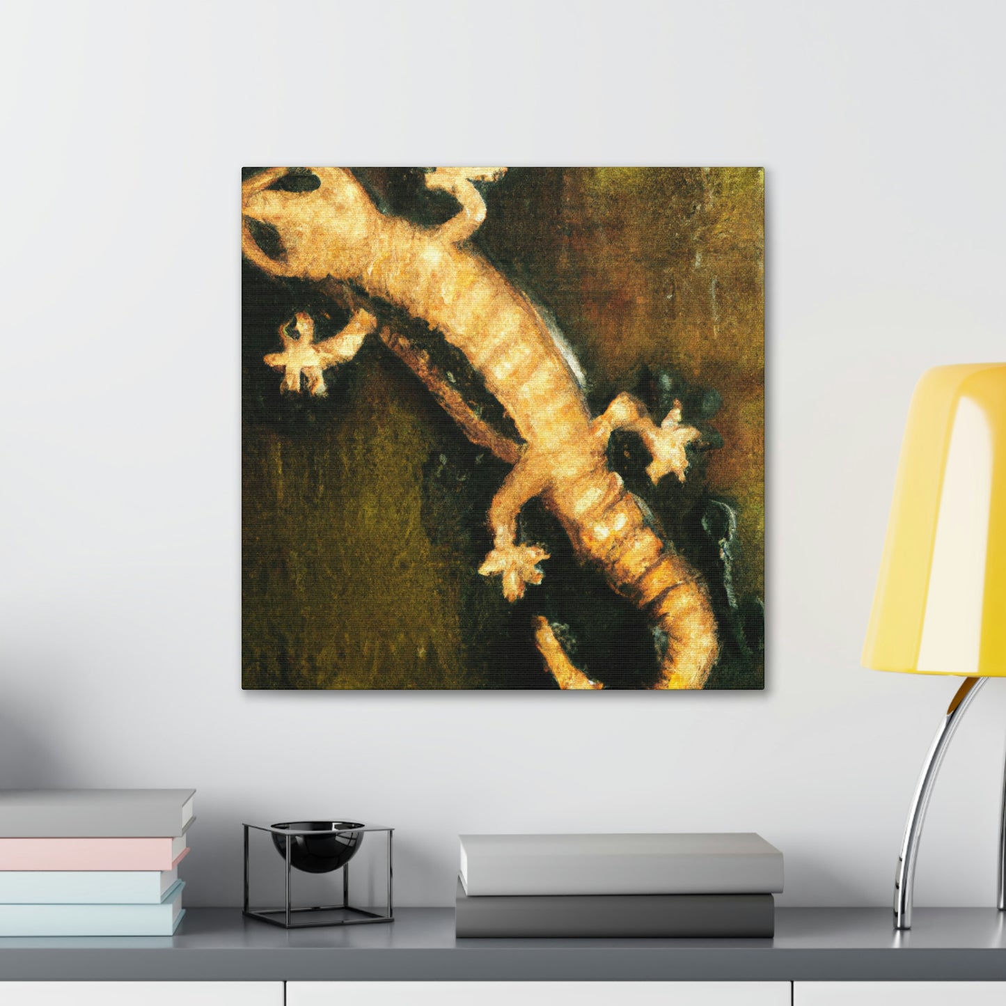 Lizard Simplicity Abounds - Canvas