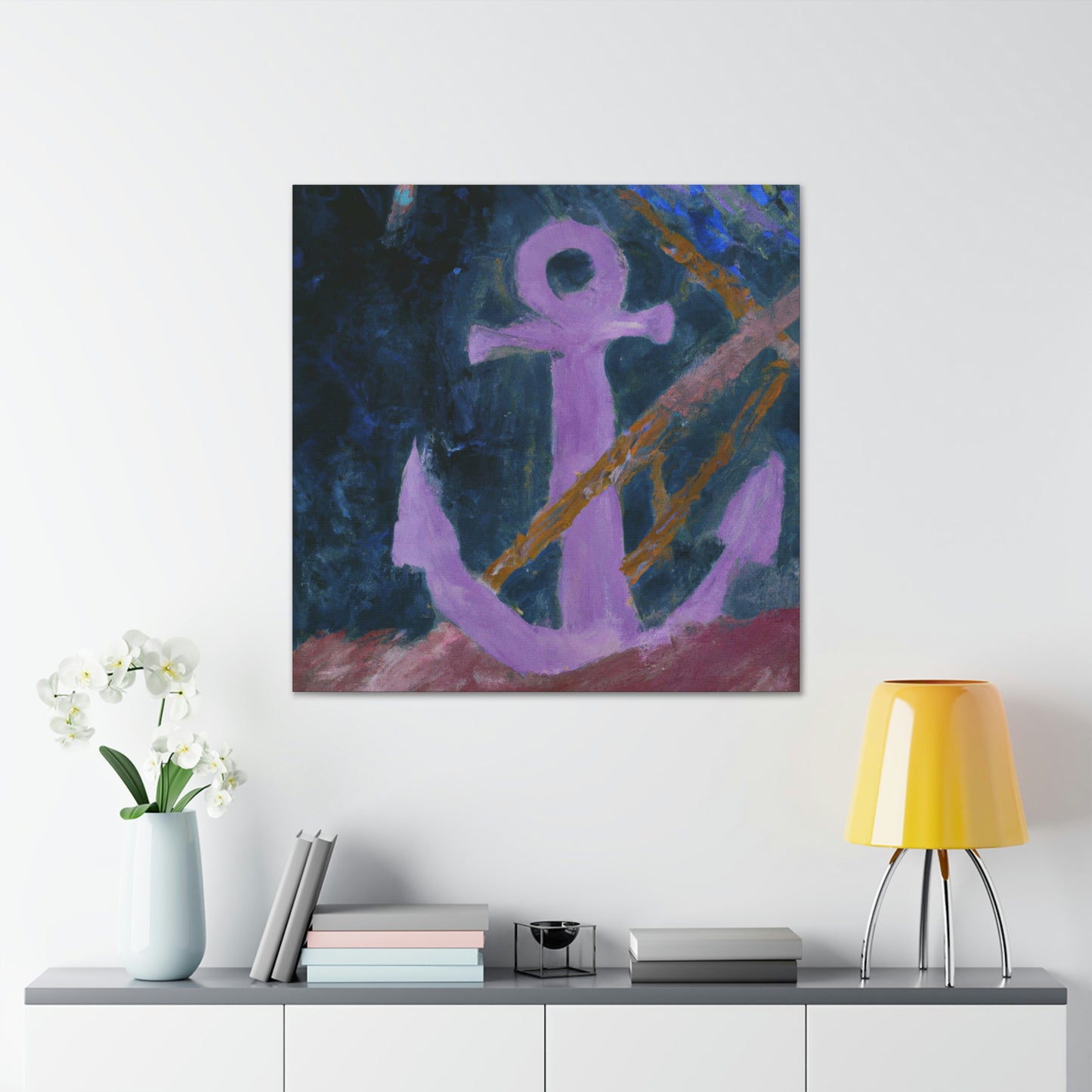 Anchor of Abstraction - Canvas