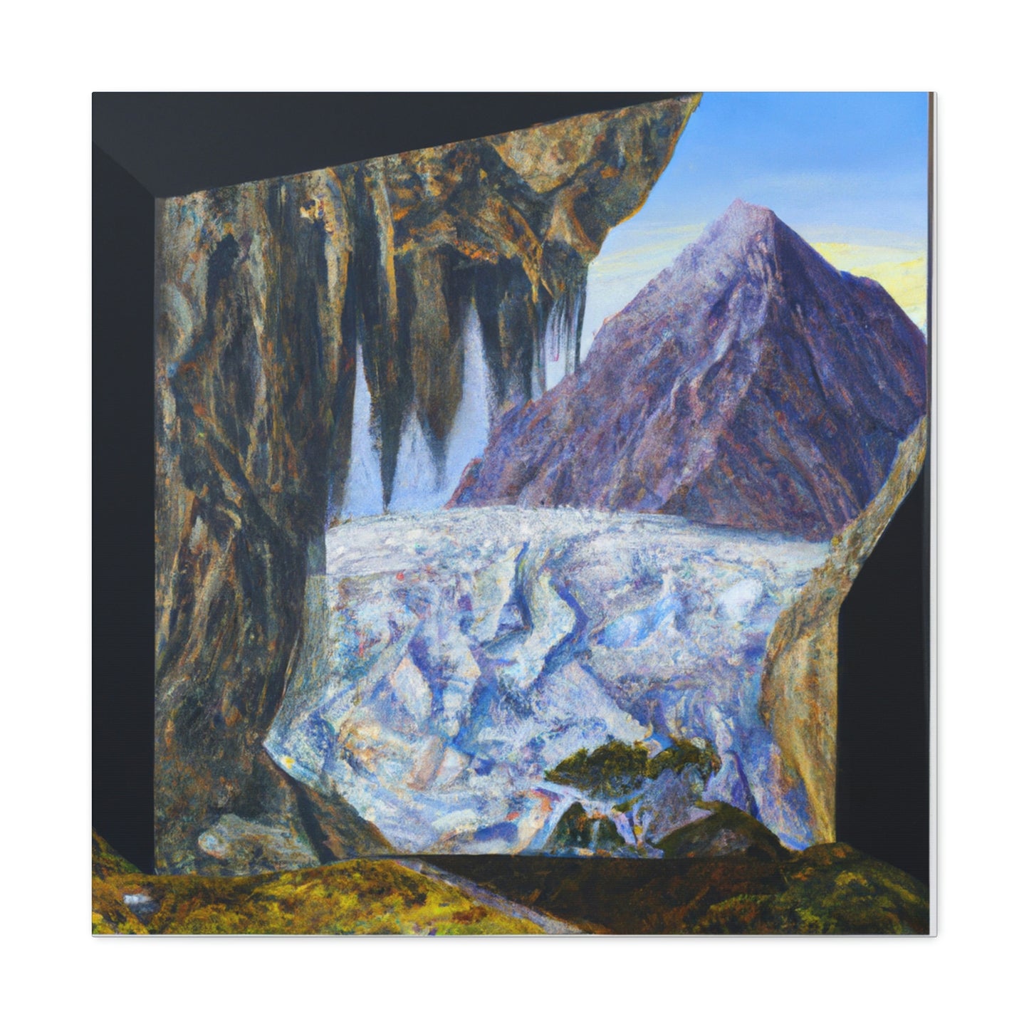 Glacier of Dreams - Canvas