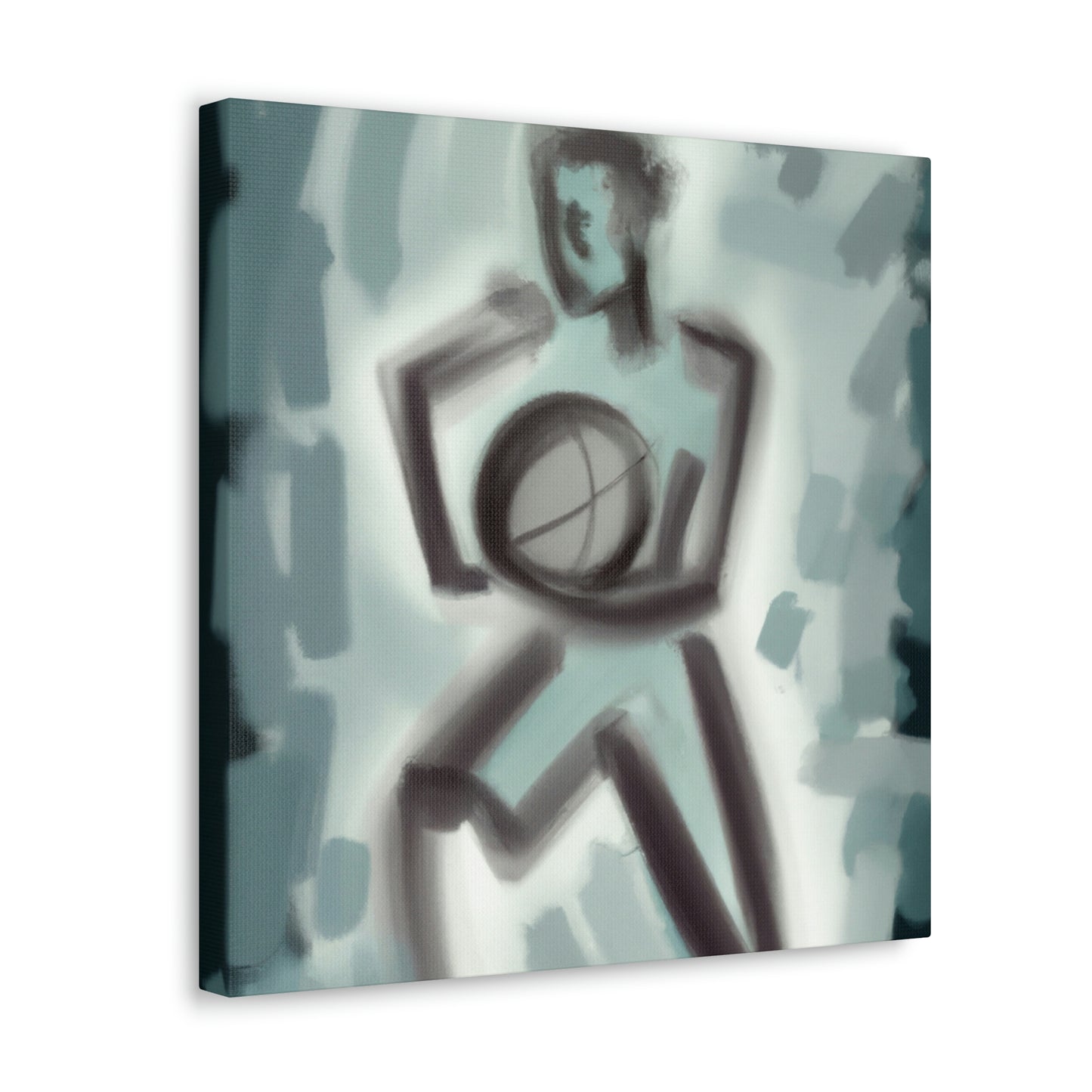 "Basketball: Expressionism Dream" - Canvas