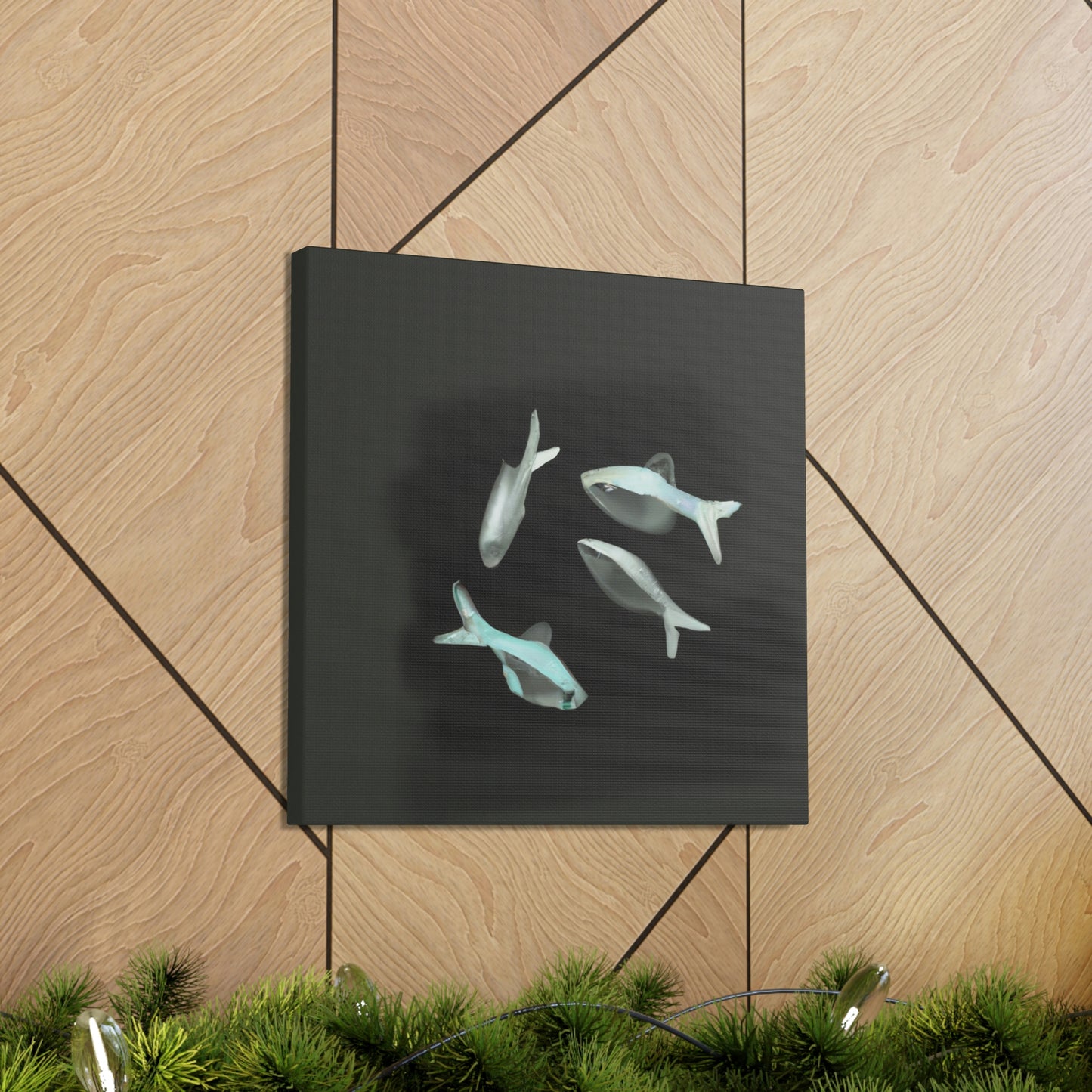 Neon Tetra Minimalism - Canvas