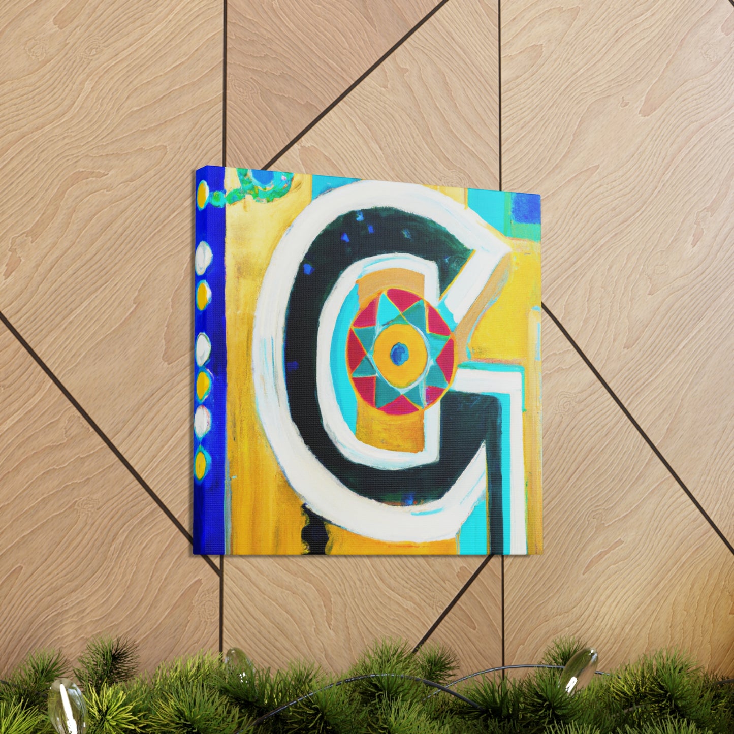 "Dazzling Deco Delight" - Canvas