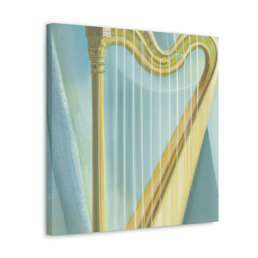 "Harp in Art Deco" - Canvas