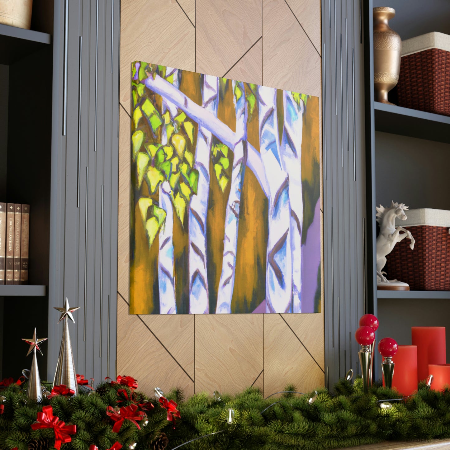 Birch Tree Splendor - Canvas